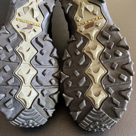 MERRELL Winter Moc Shoe Mens Size 10M Black Slip On Suede Casual Comfort - Picture 11 of 12